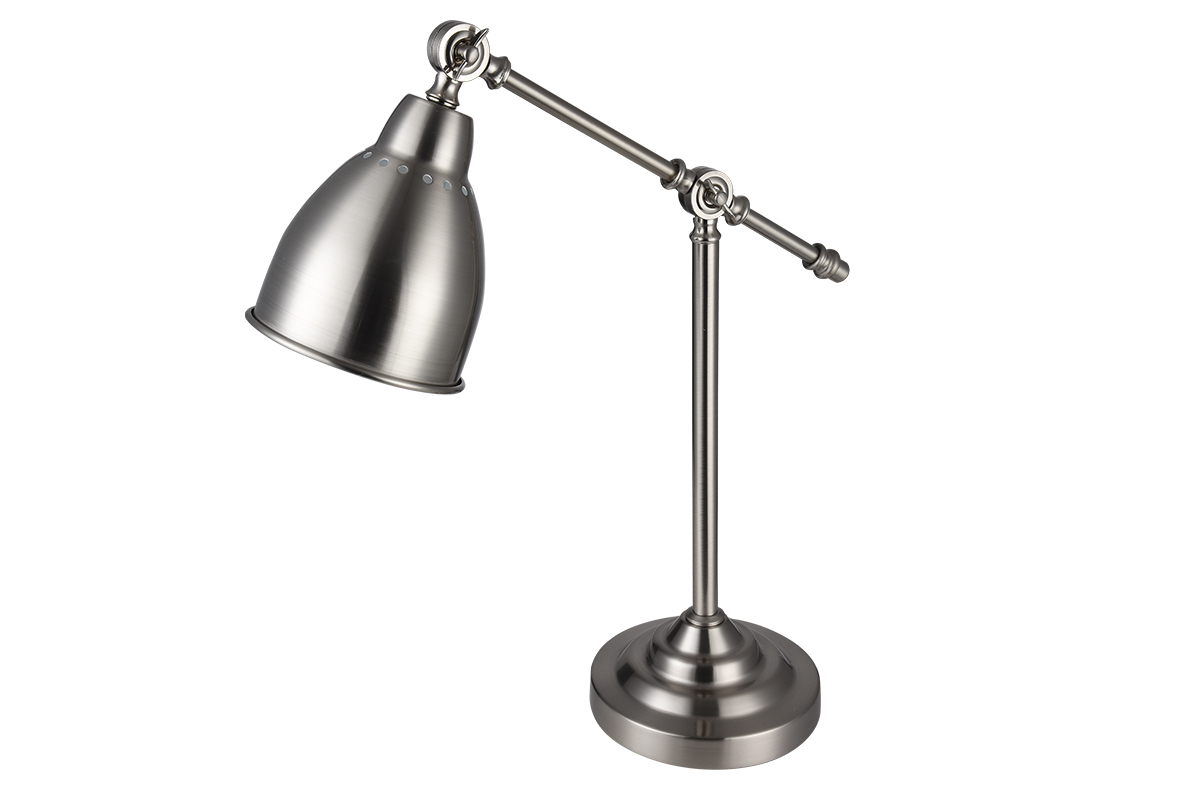 Design-Tischlampe Metall Nickel PROJECT