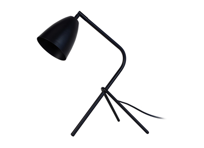 Design-Tischlampe Metall Schwarz FRIDAY