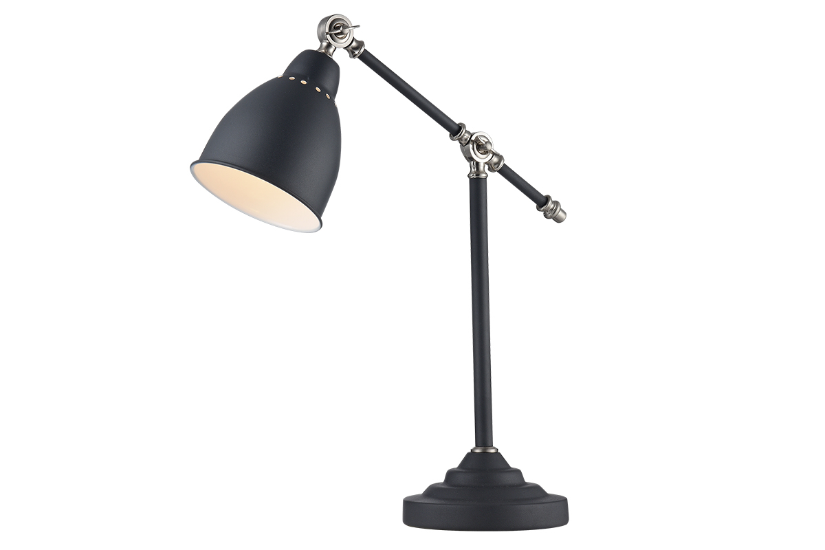 Design-Tischlampe Metall Schwarz PROJECT