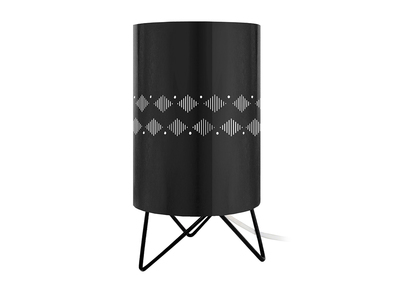 Design-Tischlampe Metall Schwarz SMART