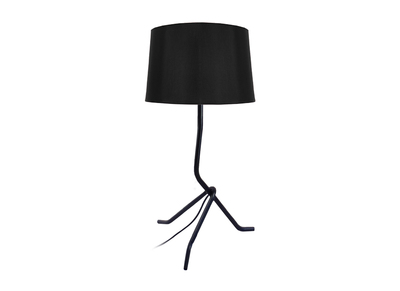 Design-Tischlampe Stahl Schwarz DANDY