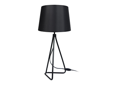 Design-Tischlampe Stahl Schwarz LADY