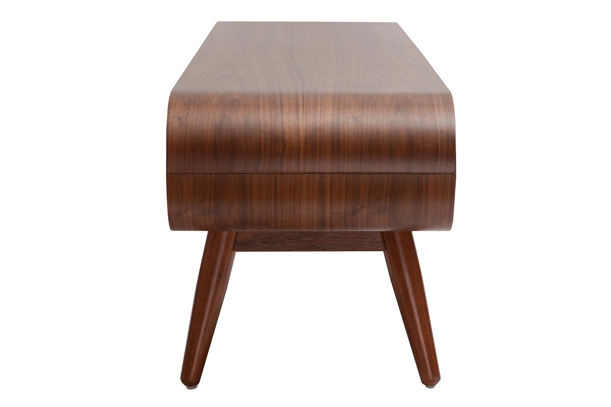 Design-TV-Mbel 2 Schubladen Nussbaum - BALTIK