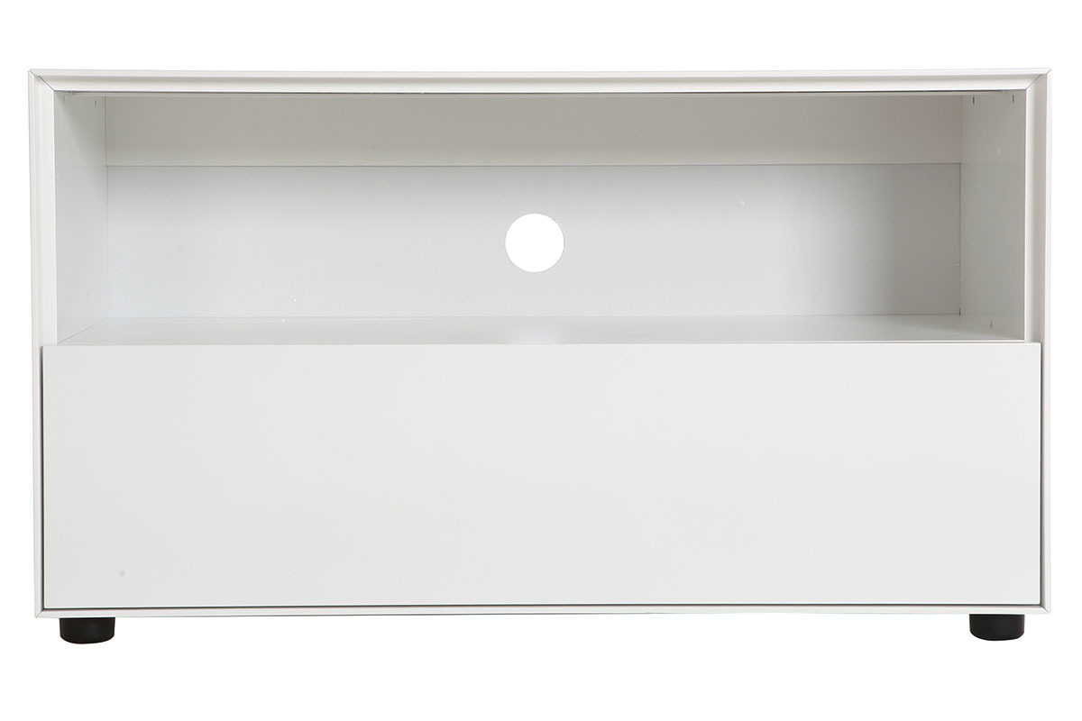 Design-TV-Mbel 90 cm Wei matt 1 Schublade MARK