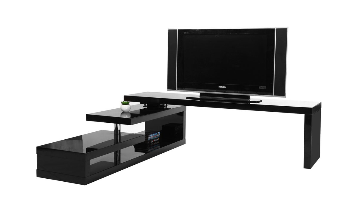 Design-TV-Mbel drehbar MAX V2 Schwarz