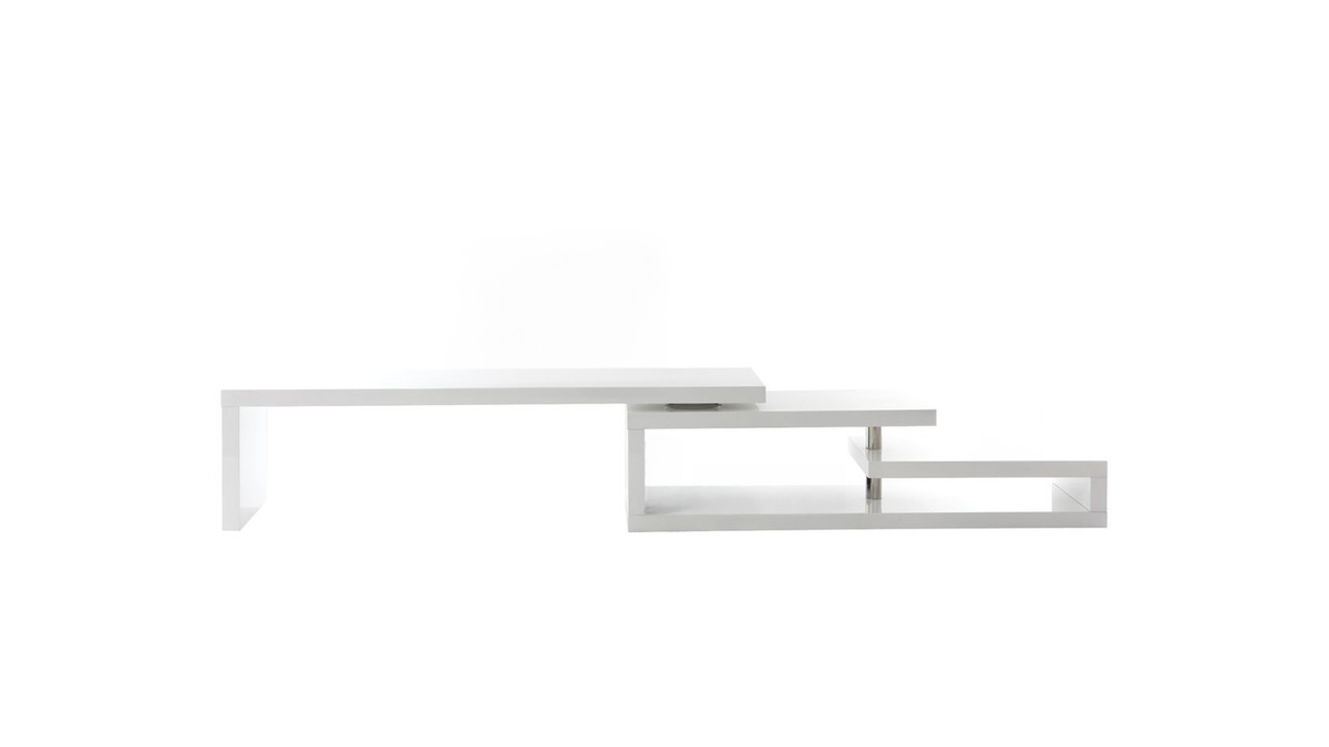 Design-TV-Möbel drehbar MAX V2 Weiß