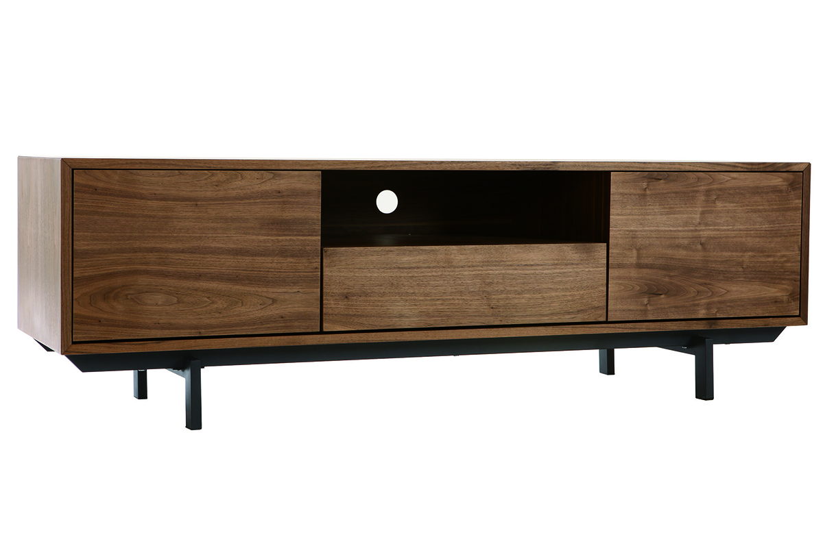 Design-TV-Mbel Vintage 160cm Nussbaum MANNY