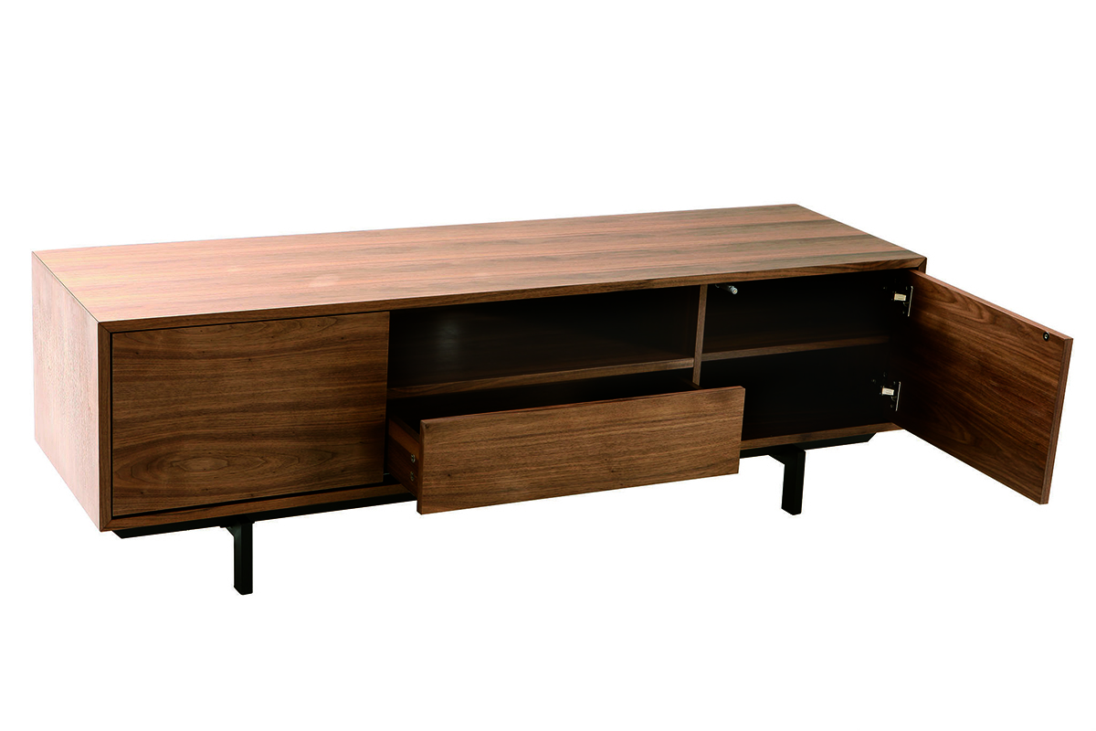 Design-TV-Mbel Vintage 160cm Nussbaum MANNY