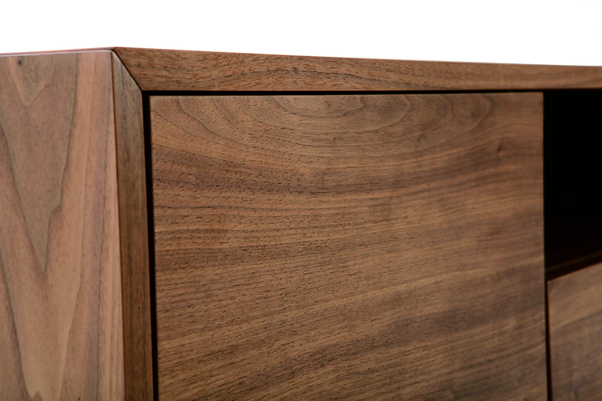 Design-TV-Mbel Vintage 160cm Nussbaum MANNY