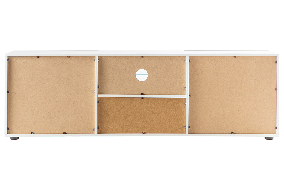 Design-TV-M�bel Wei� Lackiert 180 cm KUBE