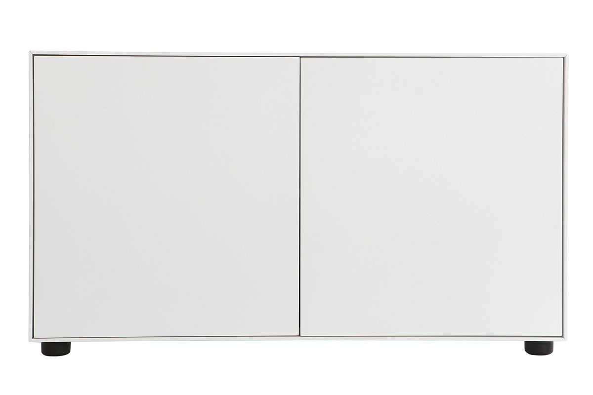 Design-TV-Mbel Wei matt L90 cm 2 Tren MARK