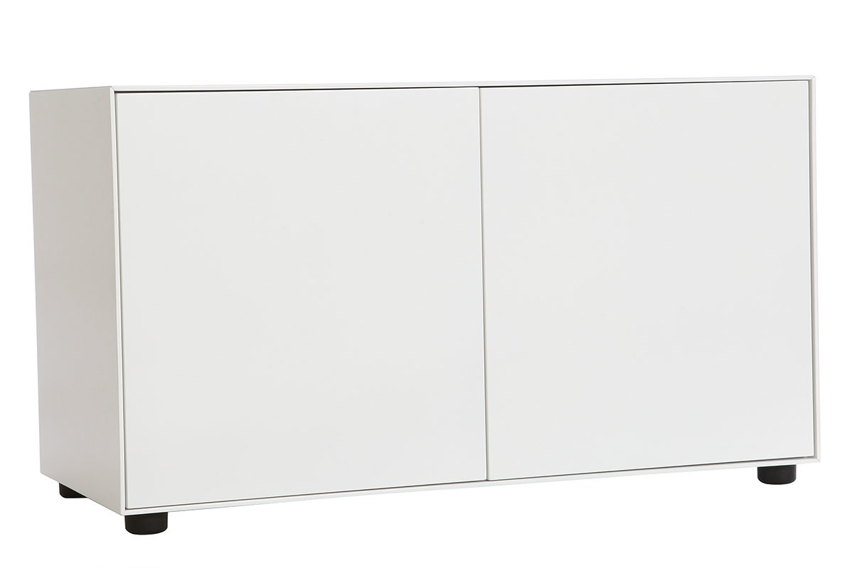 Design-TV-Mbel Wei matt L90 cm 2 Tren MARK