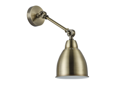 Design-Wandleuchte Metall Messing PROJECT