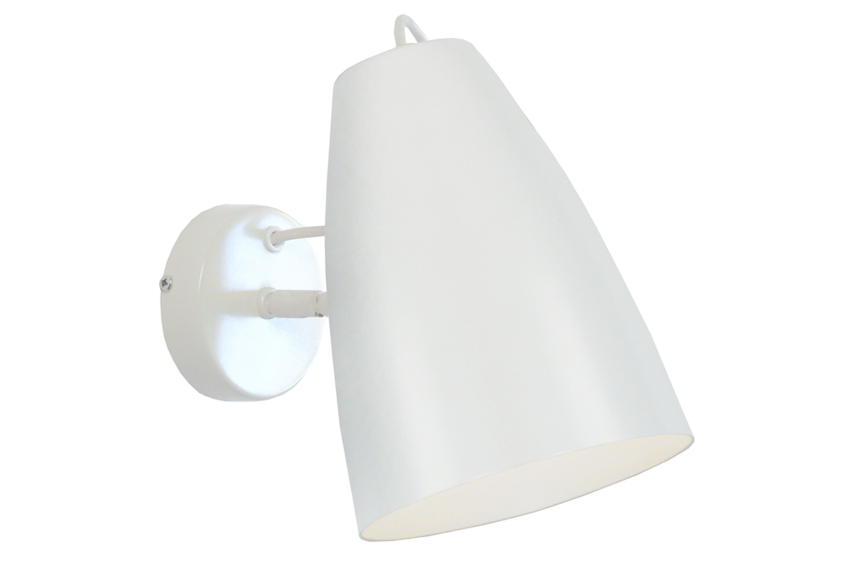 Design-Wandleuchte Metall Wei FRIDAY