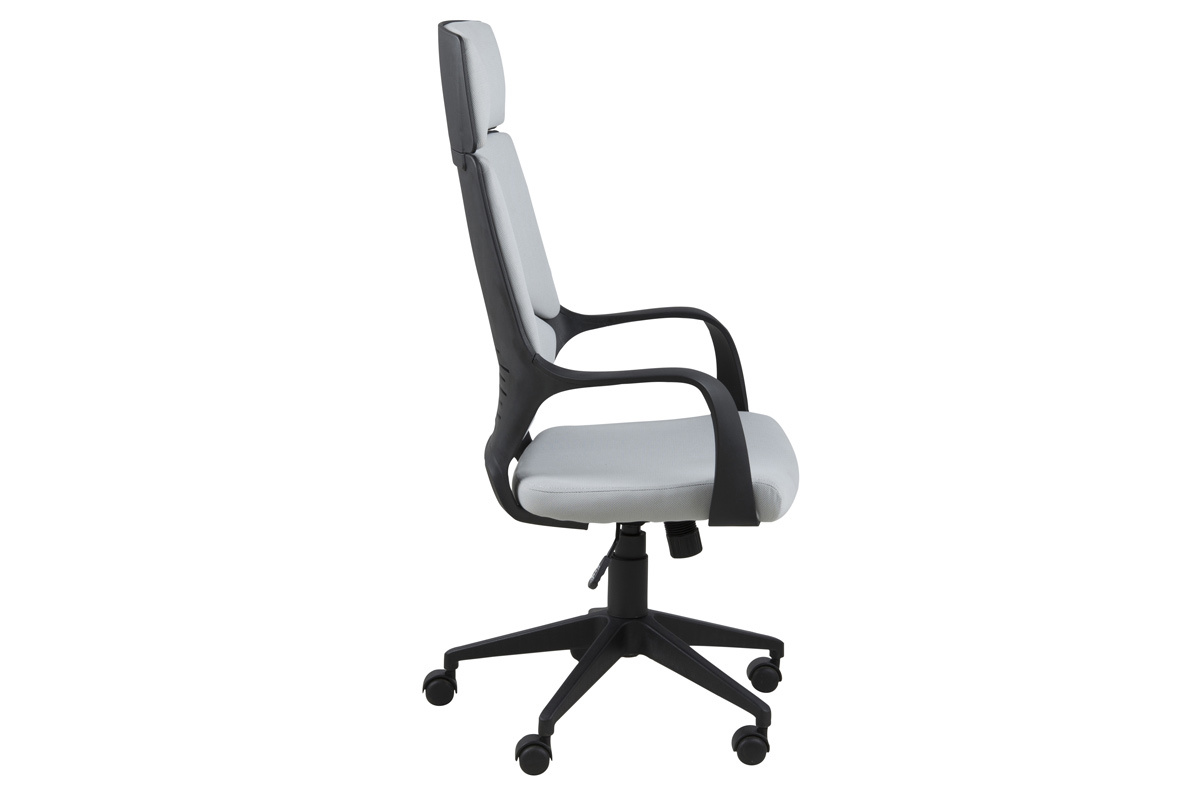 Designer-B�rosessel grau und schwarz YALE