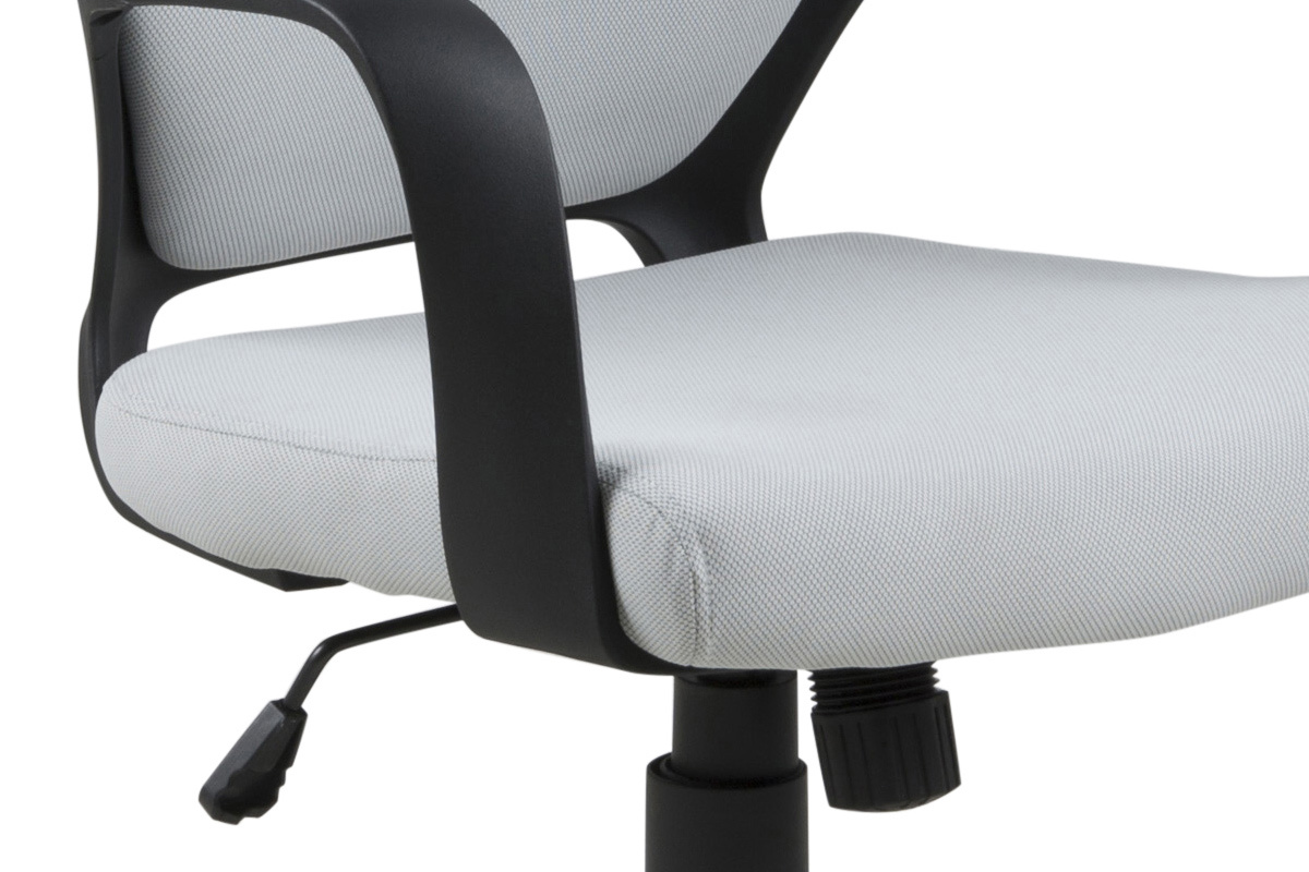 Designer-B�rosessel grau und schwarz YALE