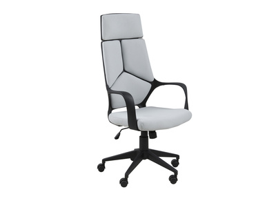 Designer-B&uuml;rosessel grau und schwarz YALE