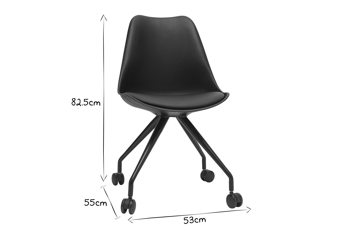 Designer-Brosessel PP schwarz PAULINE