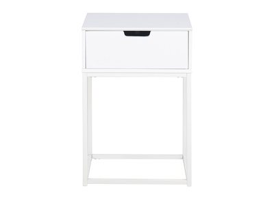 Designer-Nachttisch mit weißer Schublade - MITRAA - Designer-Nachttisch mit weißer Schublade - MITRAA