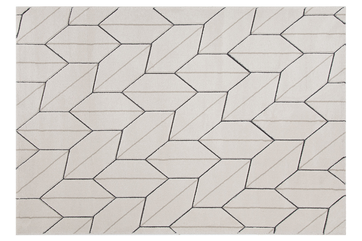 Designer-Teppich beige natur 160 x 230 cm CORN