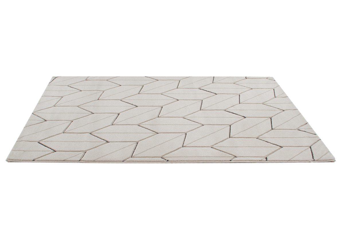 Designer-Teppich beige natur 160 x 230 cm CORN