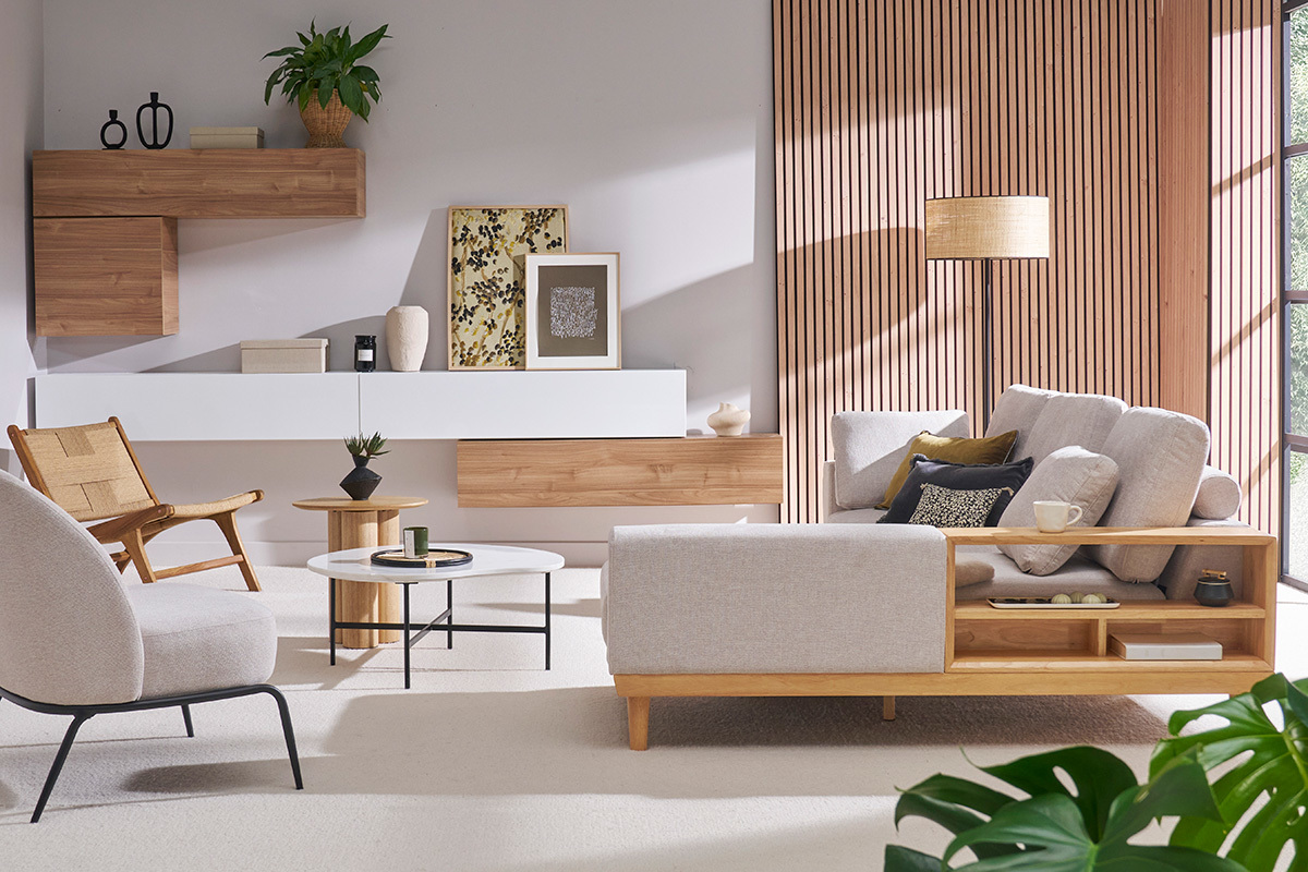 Designertisch aus weiem Marmor und schwarzem Metall L80 cm SASSO