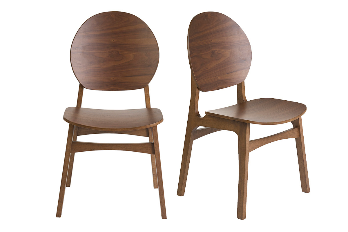 Dunkelholzst�hle (2er-Set) ELTON