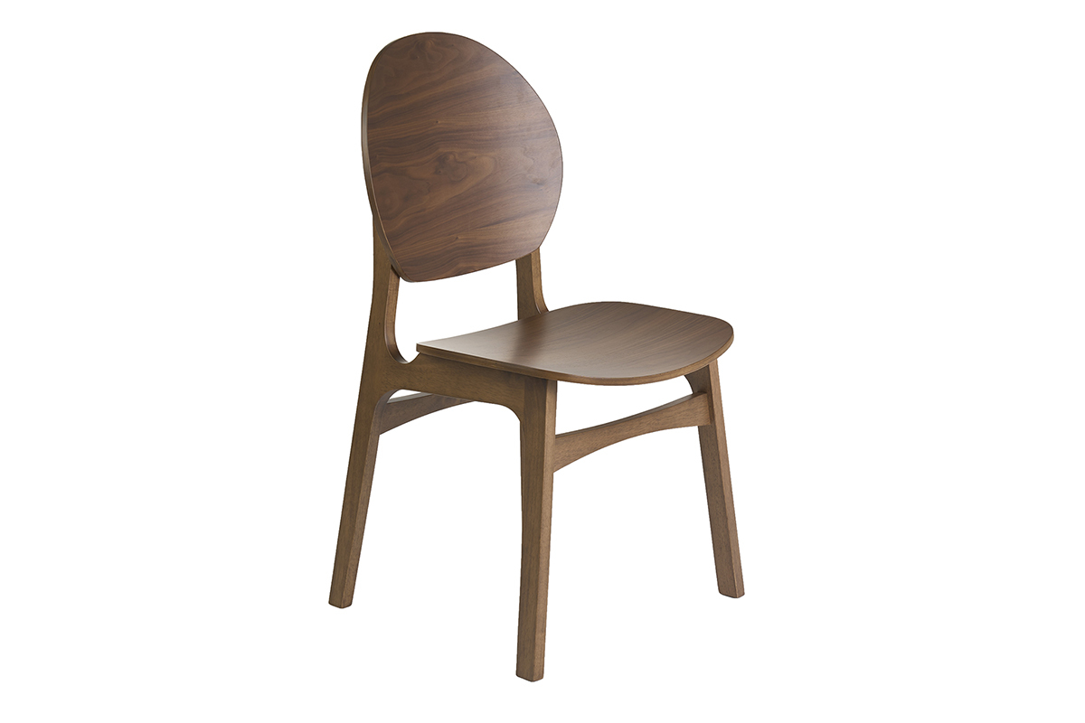 Dunkelholzst�hle (2er-Set) ELTON