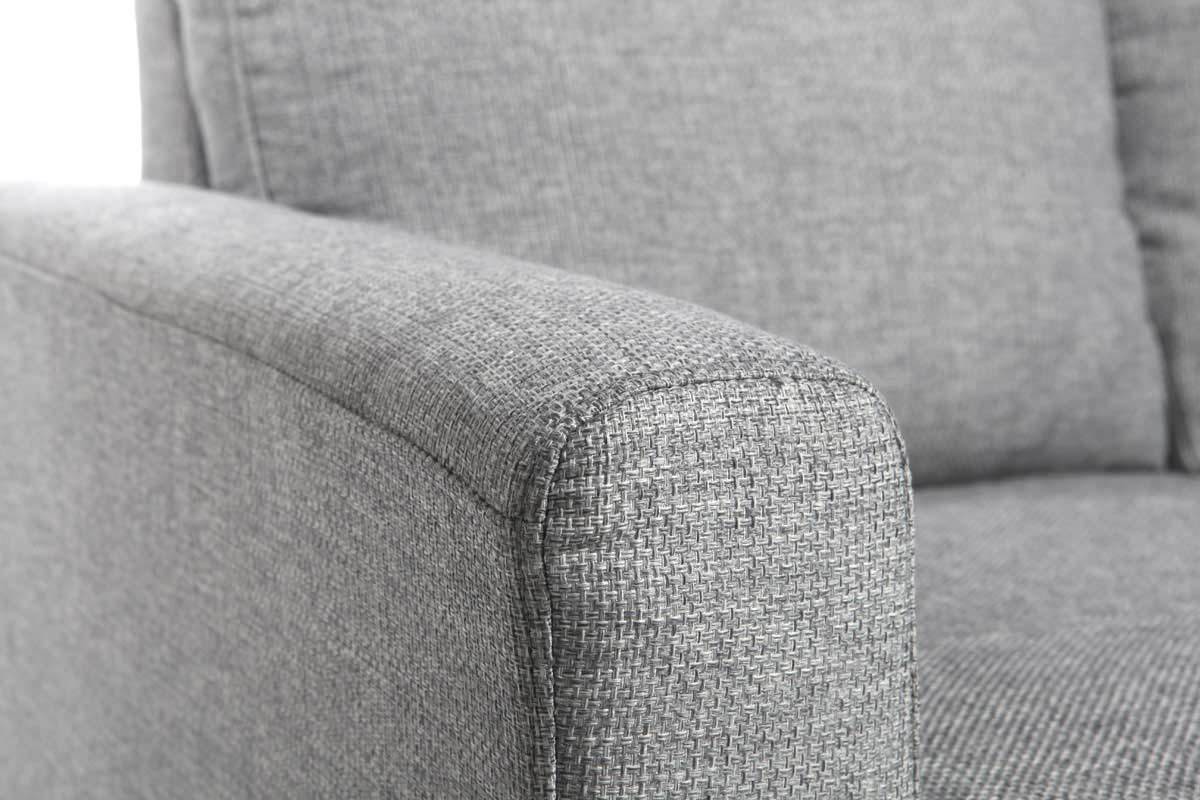 Eck-/Schlafsofa Design Grau ALAMO
