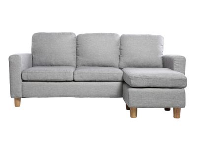 Eck-/Schlafsofa Design Grau ALAMO - Eck-/Schlafsofa Design Grau ALAMO