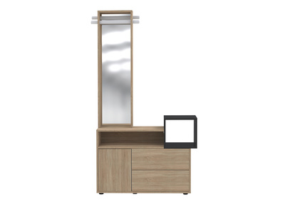 Eingangsm&ouml;bel mit Spiegel und Stauf&auml;chern KOLN