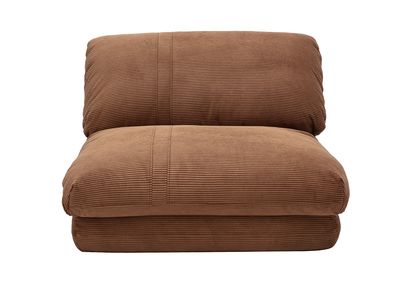 Einzel-Schläfer im Samt-Cordgewebe Burnt Spencer