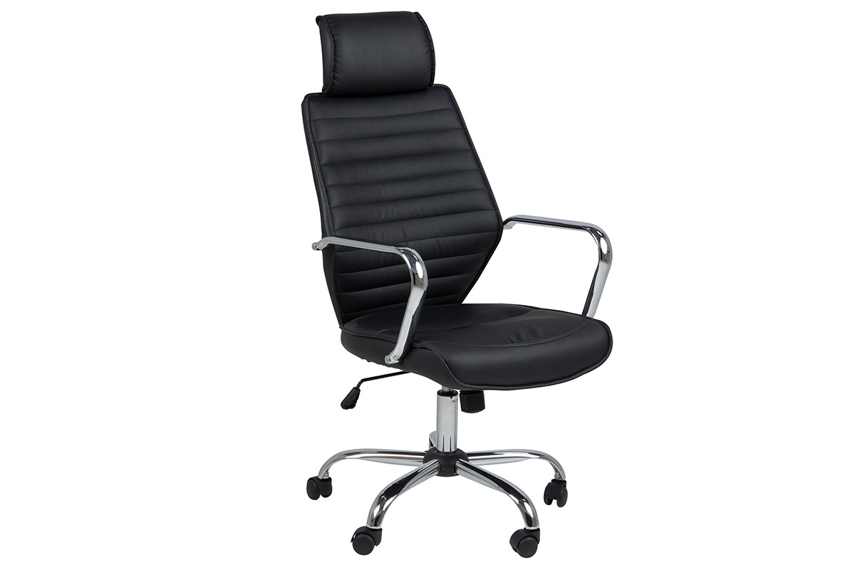 Ergonomischer Design-B�rostuhl schwarz STAN