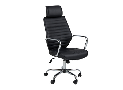 Ergonomischer Design-B&uuml;rostuhl schwarz STAN