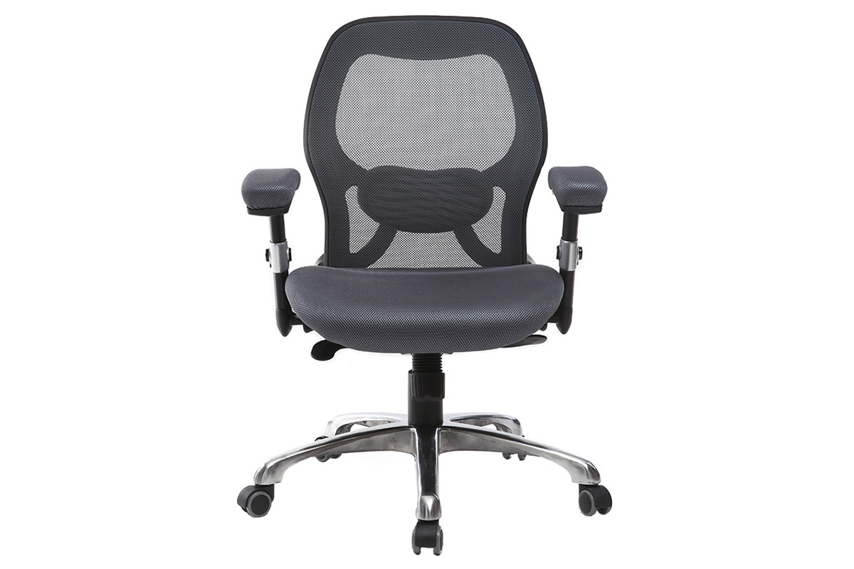 Ergonomischer Schreibtischsessel Grau ULTIMATE V2