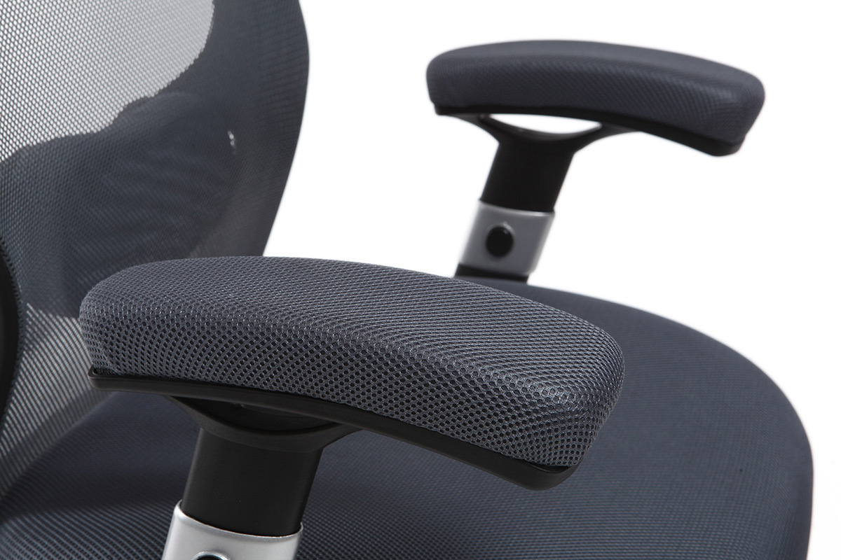 Ergonomischer Schreibtischsessel Grau ULTIMATE V2