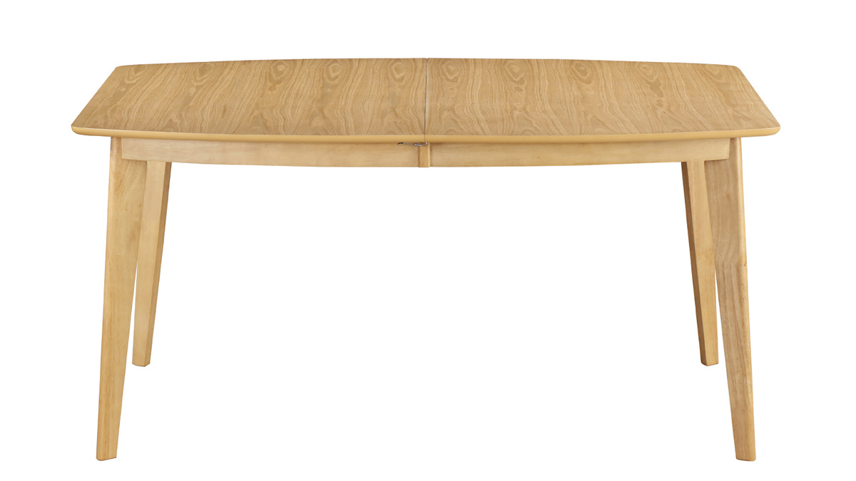 Esstisch ausziehbar skandinavisch aus hellem Holz L150-200 LEENA