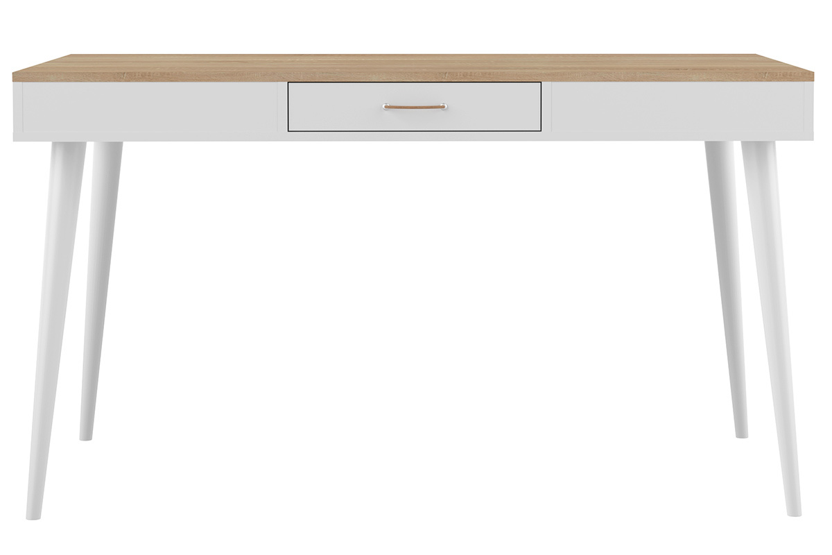 Esstisch skandinavisch Holz und wei� STRIPE