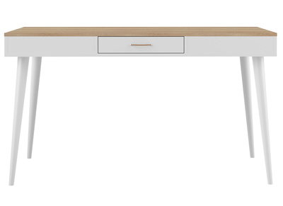 Esstisch skandinavisch Holz und wei&szlig; STRIPE