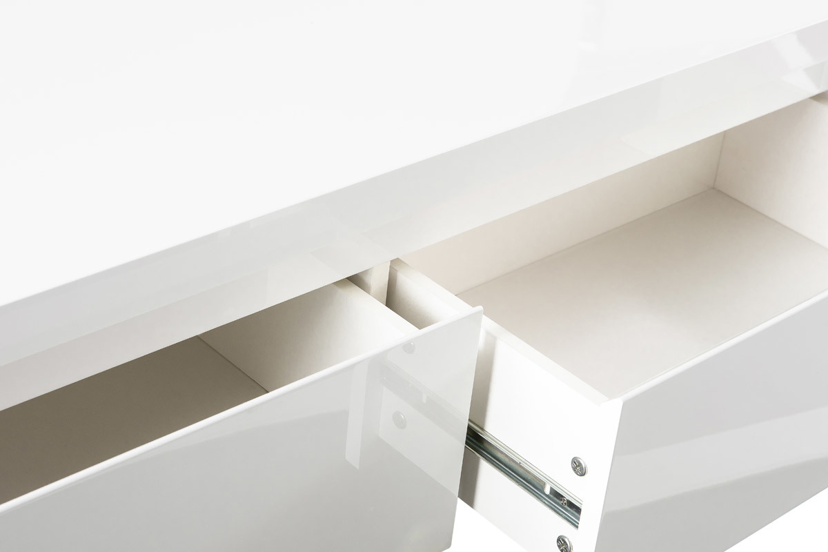 Garderobenbank wei� lackiert mit Stauraum WELCOME