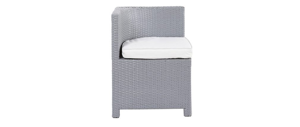 Gartenmöbel Geflecht Grau