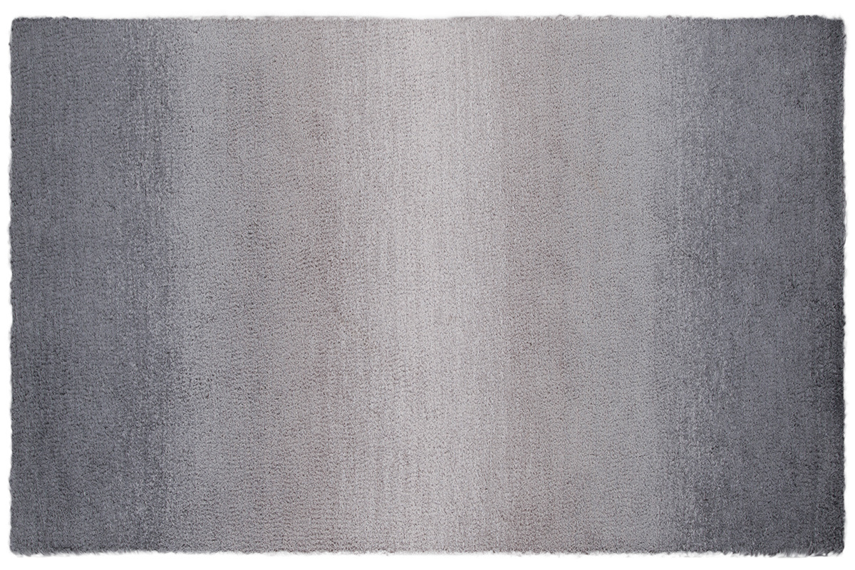 Grauverlaufender Teppich 160 x 230 cm SHADE