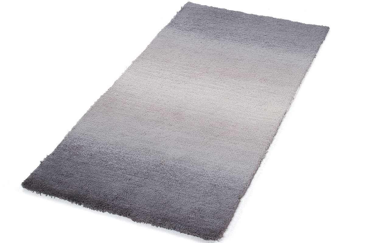Grauverlaufender Teppich 160 x 230 cm SHADE
