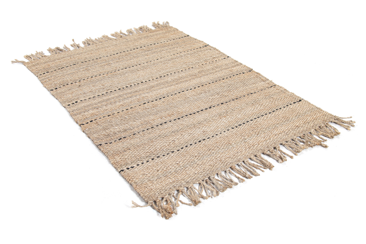 Handgewebter Juteteppich 60x120 cm CASTAVI