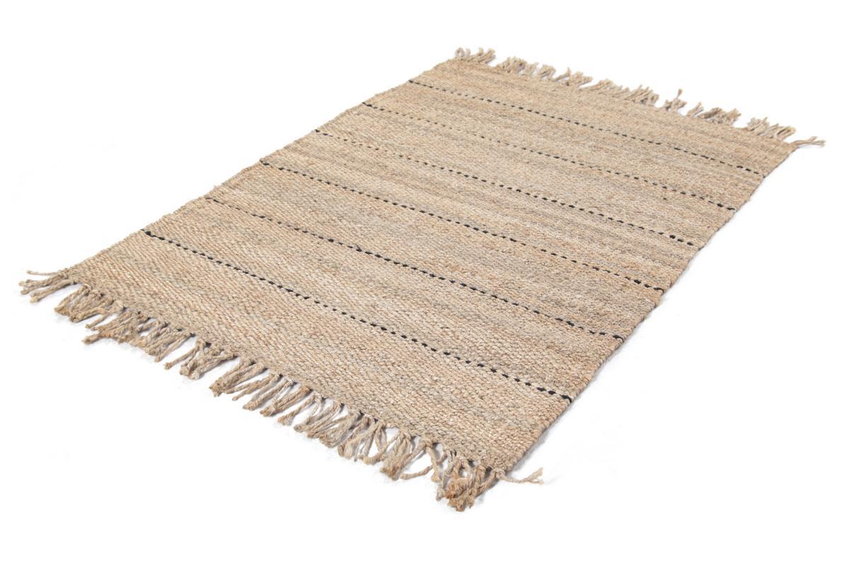 Handgewebter Juteteppich naturfarben 170x230 cm CASTAVI