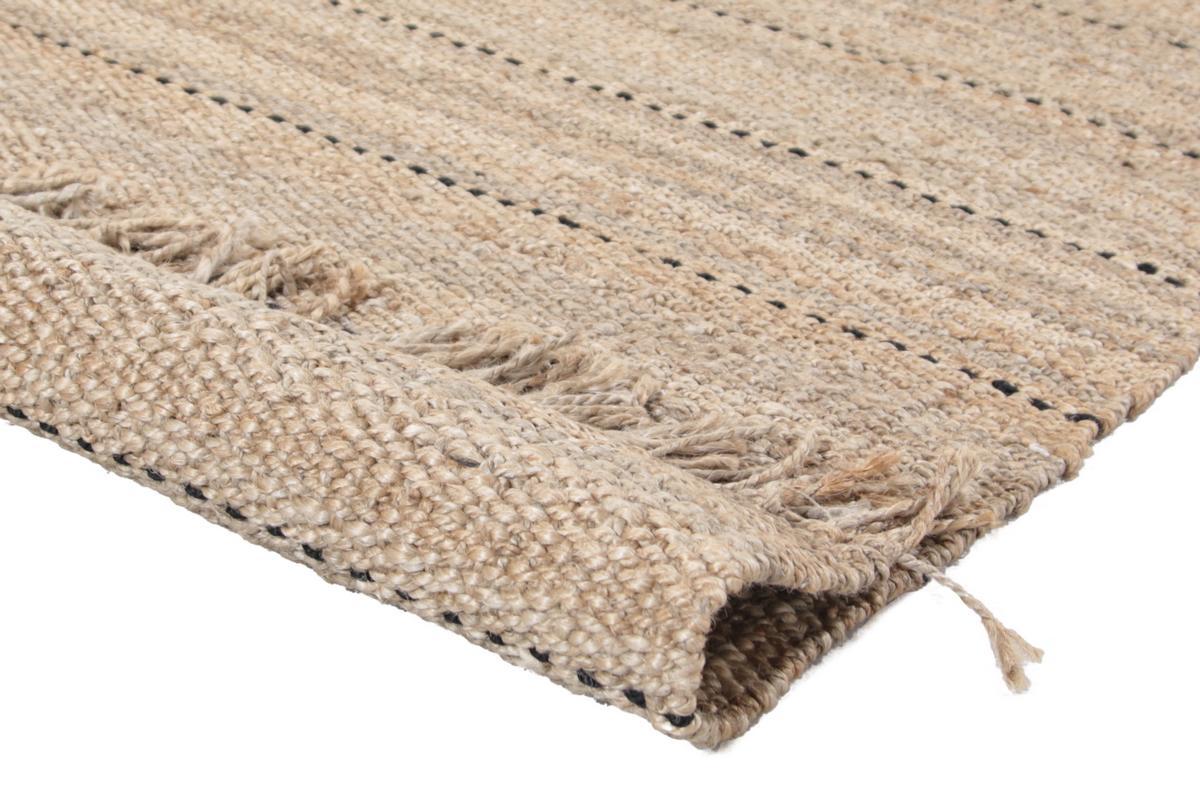 Handgewebter Juteteppich naturfarben 170x230 cm CASTAVI
