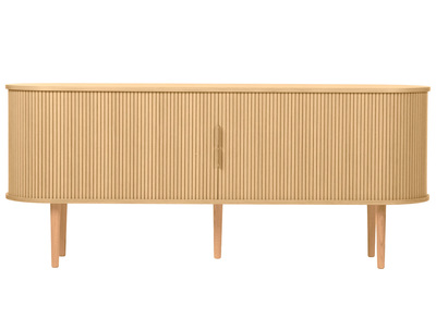 Helle Eiche Vintage-Buffet mit 2 Schiebetüren und Stauraum L180 cm EPIC