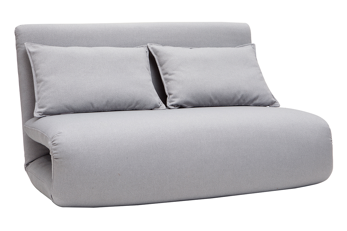 Hellgrauer wandelbarer Kaminsessel SLEEPER