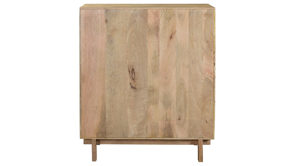 Hochwertiges Mango- und Messingsideboard ZAIKA