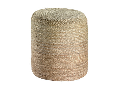 Hocker rund Jute Naturfarben GUNNY